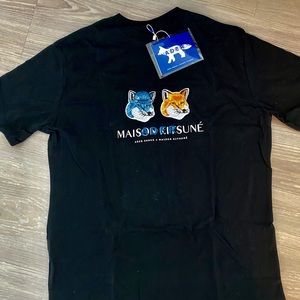 【maison Kitsune】stylish Korea brand T shirt